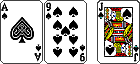 Flush - 3 High Cards