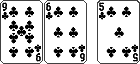 Straight Flush - 2 Gaps - 1 High