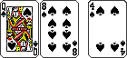 Flush - 1 High Card
