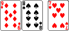 9 High Open Ended Straight