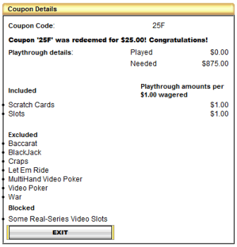 Pick'em Poker Bonus Conditions